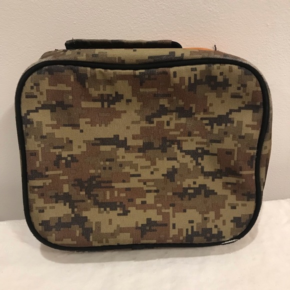 Puma khaki and orange handle lunch bag. Good used condition. - Picture 3 of 11